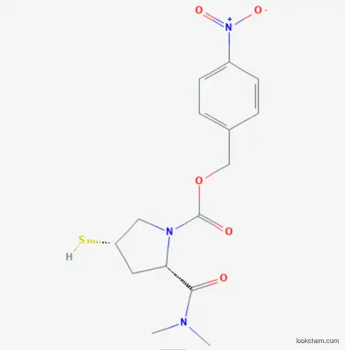 Professional Supplier (2S,4S)-4-Nitrobenzyl 2-(Dimethylcarbamoyl)-4-Mercaptopyrrolidine-1-Carboxylate CAS No.96034-64-9