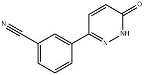 3-(6-Oxo-1,6-dihydro-3-pyridazinyl)benzonitrile