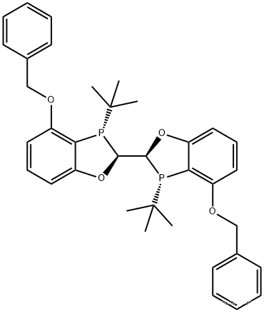 (2S,2'S,3S,3'S)-3,3'-Bis(tert-butyl)-2,2',3,3'-tetrahydro-4,4'-bis(phenylmethoxy)-2,2'-bi-1,3-benzoxaphosphole