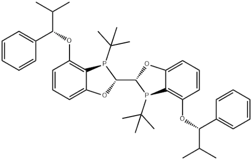 (2S,2'S,3S,3'S)-3,3'-di-tert-butyl-4,4'-bis((S)-2-methyl-1-phenylpropoxy)-2,2',3,3'-tetrahydro-2,2'-bibenzo[d][1,3]oxaphosphole