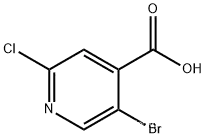 2-Chloro-5-bromoisonicotinic acid
