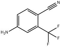 4-Amino-2-trifluoromethylbenzonitrile 654-70-6 C8H5F3N2