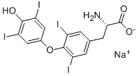 Levothyroxine sodium hydrate 25416-65-3 C15H10I4NNaO4