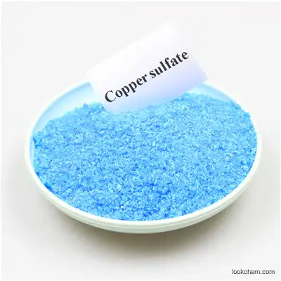 Wholesale Copper sulfate pentahydrat crystal low price Pure Cupric sulfate copper For Metal Smelting(7758-98-7)