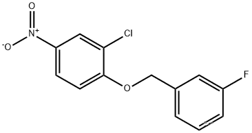 2-Chloro-1-(3-fluorobenzyloxy)-4-nitrobenzene