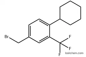 4-(bromomethyl)-1-cyclohexyl-2-(trifluoromethyl)- Benzene 800381-60-6