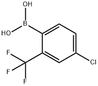 2-Chloro-4-(trifluoromethyl)phenylboronic acid 313545-41-4 C7H5BClF3O2