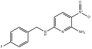 2-Amino-6-(4-fluorobenzylamino)-3-nitropyridine 33400-49-6 C12H11FN4O2