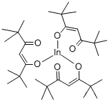 Tris(2,2,6,6-tetramethyl-3,5-heptanedionato)indium(III) 34269-03-9 C33H57InO6