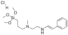 N-[2-(N-Vinylbenzylamino)ethyl]-3-aminopropyltrimethoxysilane Hydrochloride 34937-00-3 C17H31ClN2O3Si