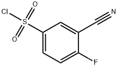 3-Cyano-4-fluorobenzenesulfonyl chloride 351003-23-1 C7H3ClFNO2S
