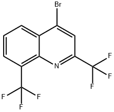 2,8-BIS(TRIFLUOROMETHYL)-4-BROMOQUINOLINE 35853-45-3