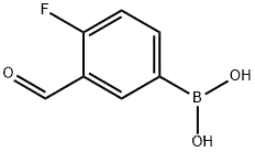 4-Fluoro-3-formylbenzeneboronic acid 374538-01-9 C7H6BFO3