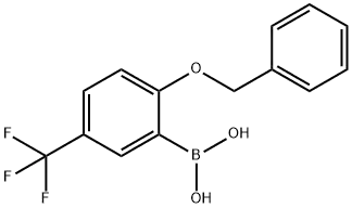 2-Benzyloxy-5-trifluoromethylphenylboronic acid