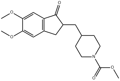 methyl 4-((5,6-dimethoxy-1-oxo-2,3-dihydro-1H-inden-2-yl)methyl)piperidine-1-carboxylate
