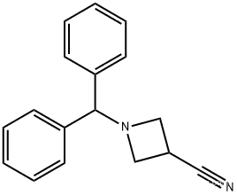 1-Benzhydrylazetane-3-carbonitrile