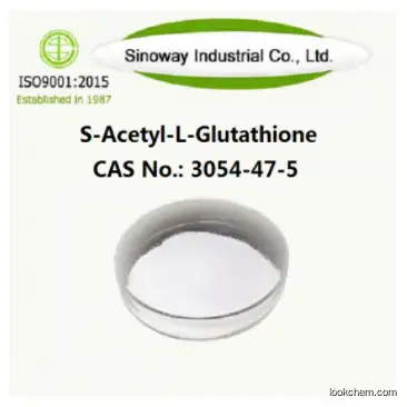 Cosmetic grade 98% up by HPLC s acetyl glutathione / S Acetyl L Glutathione SAG(3054-47-5)