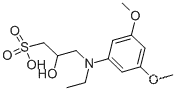 N-ethyl-N-(2-hydroxy-3-sulfopropyl)-3,5-dimethoxyaniline sodium salt