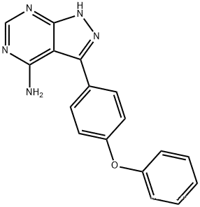 4-amino-3-(4-phenoxyphenyl)-1H-pyrazolo[3,4-d]pyrimidine