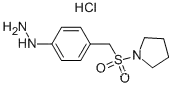 4-(1-Pyrrolidinylsulforylmenthyl)phenylhydrazine hydrochloride