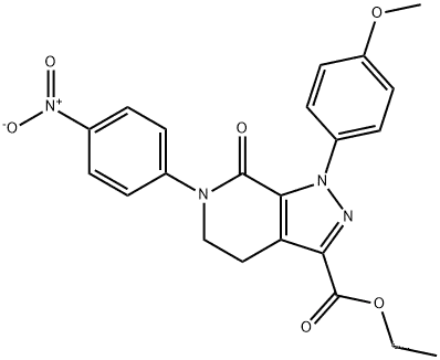 ethyl 1-(4-methoxyphenyl)-6-(4-nitrophenyl)-7-oxo-4,5,6,7-tetrahydro-1H-pyrazolo[3,4-c]pyridine-3-carboxylate