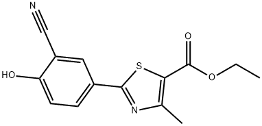 Ethyl 2-(3-Cyano-4-hydroxyphenyl)-4-methyl-1,3-thiazole-5-carboxylate