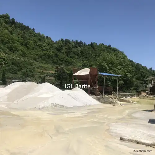 Natural Barium Sulfate/Barite/Barytes for Color Masterbatch Production, Paint&Coating 400-2500mesh 91%-93% Whiteness CAS 7727-43-7
