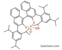 (R)-3,3'-Bis(2,4,6-triisopropylphenyl)-1,1'-binaphthyl-2,2'-diyl hydrogenphosphate  CAS :791616-63-2.