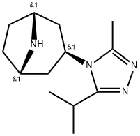 (1R,3s,5S)-3-(3-Isopropyl-5-methyl-4H-1,2,4-triazol-4-yl)-8-azabicyclo[3.2.1]octane
