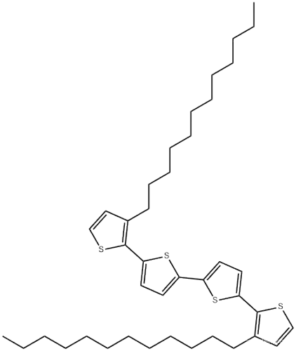5,5μ-Bis(3-dodecyl-2-thienyl)-2,2μ-bithiophene