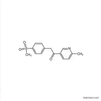 1-(6-methylpyridin-3-yl)-2-(4-methylsulfonylphenyl)ethanone CAS No. 221615-75-4