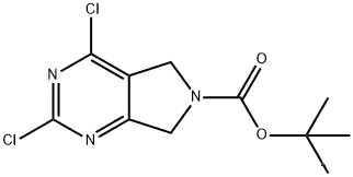 TERT-BUTYL 2,4-DICHLORO-5H-PYRROLO[3,4-D]PYRIMIDINE-6(7H)-CARBOXYLATE