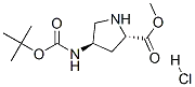 (2S,4R)-4-BOC-AMINO PYRROLIDINE-2-CARBOXYLIC ACID METHYLESTER-HCL