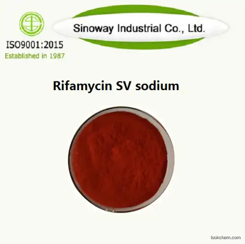 GMP grade At least 900 I.U. /mg Rifamycin sodium salt Rifamycin SV sodium