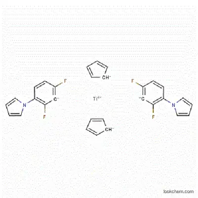 Bis(2,6-difluoro-3-(1-hydropyrro-1-yl)-phenyl)titanocene(125051-32-3)(125051-32-3)