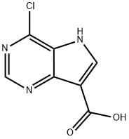 4-Chloro-5H-pyrrolo[3,2-d]pyriMidine-7-carboxylic acid