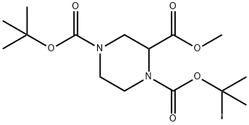 1,4-DI-TERT-BUTYL 2-METHYL PIPERAZINE-1,2,4-TRICARBOXYLATE