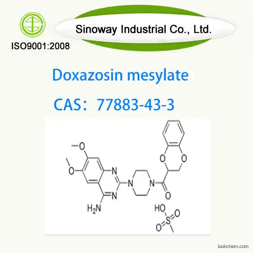 Factory Supply Doxazosin Mesylate CAS 77883-43-3