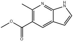 6-Methyl-1H-pyrrolo[2,3-b]pyridine-5-carboxylic acid methyl ester
