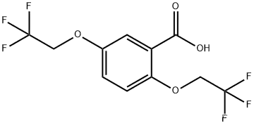 2,5-Bis(2,2,2-trifluoroethoxy)benzoic acid