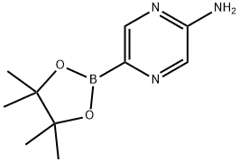 6-AMINOPYRAZINE-2-BORONIC ACID PINACOL ESTER