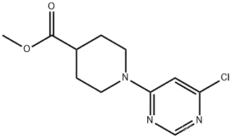 1-(6-CHLOROPYRIMIDIN-4-YL)PIPERIDINE-4-CARBOXYLIC ACID METHYL ESTER