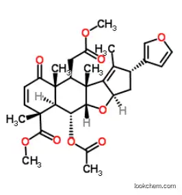 2H-Cyclopenta[b]naphtho[2,3-d]furan-10-aceticacid,5-(acetyloxy)-2-(3-furanyl)-.