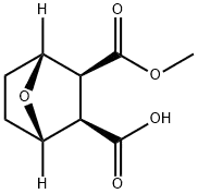 7-Oxabicyclo[2.2.1]heptane-2,3-dicarboxylic acid, 2-methyl ester, (1R,2S,3R,4S)-