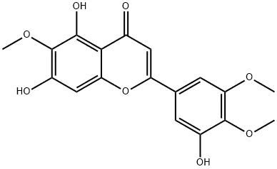 5,7,3'-Trihydroxy-6,4',5'-trimethoxyflavone	cas 78417-26-2