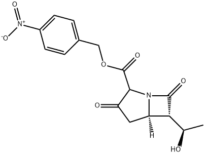 p-Nitrobenzyl-6-(1-hydroxyethyl)-1-azabicyclo(3.2.0)heptane-3,7-dione-2-carboxylate