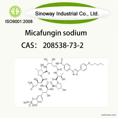 Factory Supply Micafungin sodium CAS 208538-73-2