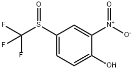 Phenol, 2-nitro-4-[(trifluoromethyl)sulfinyl]-