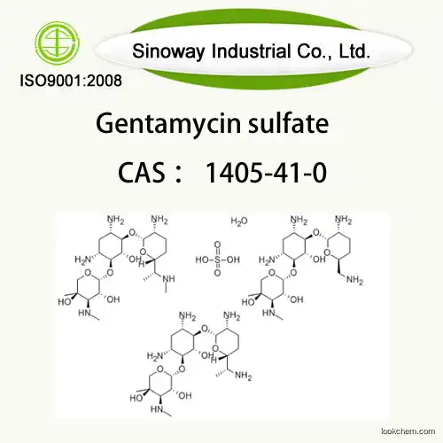 Factory Supply Gentamycin sulfate CAS 1405-41-0