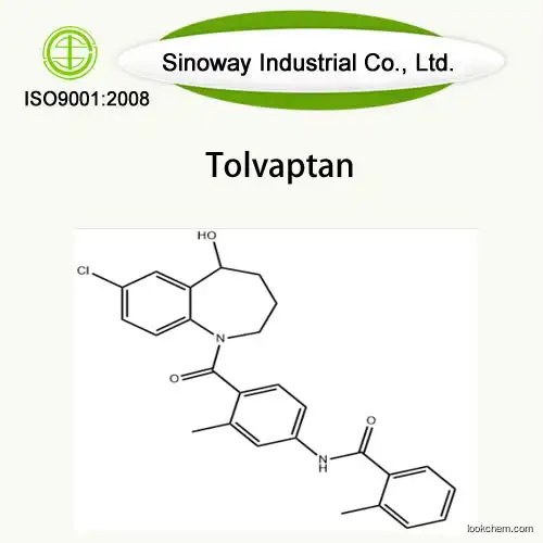 Factory Supply Tolvaptan powder CAS 150683-30-0